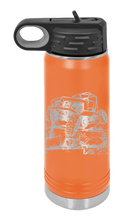 Load image into Gallery viewer, CJ Crawler On Rock Laser Engraved Water Bottle (Etched)
