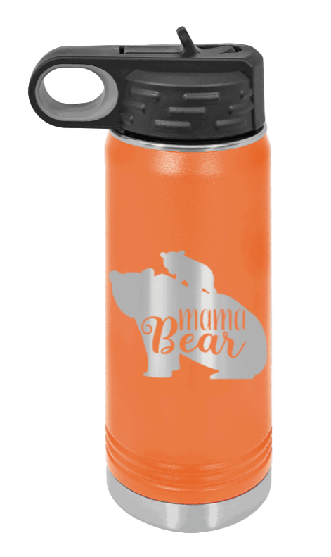 Mama Bear  Engraved 27 oz Stainless Steel Double-Walled Sports Water –  Etched Market
