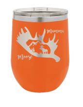 Load image into Gallery viewer, Mamma Moose Laser Engraved Wine Tumbler (Etched)
