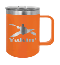 Load image into Gallery viewer, Yakin&#39; Laser Engraved Mug (Etched)
