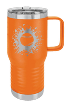 Load image into Gallery viewer, Baseball Laser Engraved Mug (Etched)

