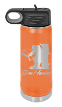 Load image into Gallery viewer, Bow Hunter Laser Engraved Water Bottle (Etched)
