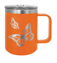Load image into Gallery viewer, Butterflies Laser Engraved Mug (Etched)
