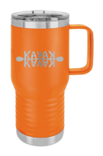 Load image into Gallery viewer, Kayak Laser Engraved Mug (Etched)
