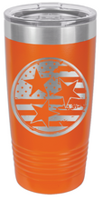 Load image into Gallery viewer, Tennessee Tri-Star Flag Laser Engraved Tumbler (Etched)

