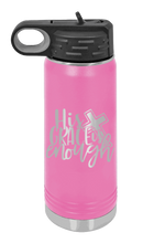 Load image into Gallery viewer, His Grace Is Enough Laser Engraved Water Bottle (Etched)

