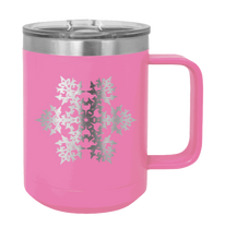 Load image into Gallery viewer, Snowflake Laser Engraved (Etched) Mug
