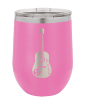 Load image into Gallery viewer, TN Guitar Laser Engraved Wine Tumbler (Etched)
