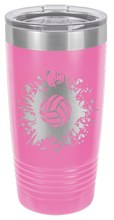 Load image into Gallery viewer, Volleyball Laser Engraved Tumbler (Etched)
