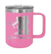 Load image into Gallery viewer, Bow Hunter Laser Engraved Mug (Etched)
