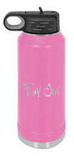 Load image into Gallery viewer, Fish On Laser Engraved Water Bottle (Etched)
