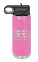 Load image into Gallery viewer, National Guard Flag Laser Engraved Water Bottle  (Etched)
