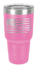 Load image into Gallery viewer, National Guard Flag Laser Engraved Tumbler (Etched)
