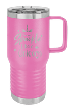 Load image into Gallery viewer, Sparkle Like a Unicorn Laser Engraved Mug (Etched)
