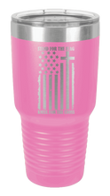Load image into Gallery viewer, Stand for the Flag Laser Engraved Tumbler (Etched)
