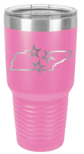 Load image into Gallery viewer, TN Tri-Star State Laser Engraved Tumbler (Etched)
