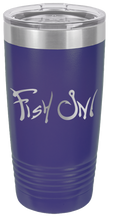 Load image into Gallery viewer, Fish On Laser Engraved Tumbler (Etched)
