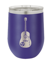 Load image into Gallery viewer, TN Guitar Laser Engraved Wine Tumbler (Etched)
