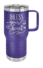 Load image into Gallery viewer, Bless Your Heart Laser Engraved Mug (Etched)
