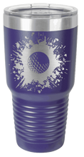 Load image into Gallery viewer, Golf Laser Engraved Tumbler (Etched)
