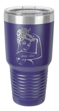 Load image into Gallery viewer, Jeep Girl Laser Engraved Tumbler (Etched)
