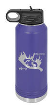 Load image into Gallery viewer, Mamma Moose Laser Engraved Water Bottle (Etched)
