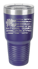 Load image into Gallery viewer, National Guard Flag Laser Engraved Tumbler (Etched)
