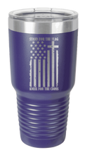Load image into Gallery viewer, Stand for the Flag Laser Engraved Tumbler (Etched)
