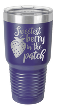 Load image into Gallery viewer, Sweetest Berry in the Patch Laser Engraved Tumbler (Etched)
