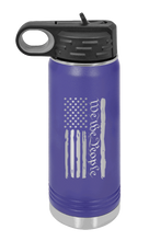 Load image into Gallery viewer, We The People Laser Engraved Water Bottle (Etched)
