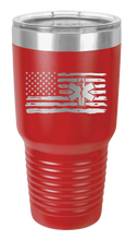 Load image into Gallery viewer, EMS Flag Laser Engraved Tumbler ( Etched)

