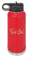 Load image into Gallery viewer, Fish On Laser Engraved Water Bottle (Etched)
