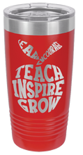 Load image into Gallery viewer, Teacher Laser Engraved Tumbler (Etched)
