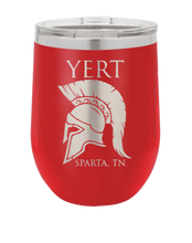 Load image into Gallery viewer, Yert - Sparta, TN Laser Engraved Wine Tumbler (Etched)
