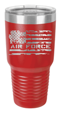 Load image into Gallery viewer, Air Force Flag Tumbler Laser Engraved (Etched)
