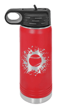 Load image into Gallery viewer, Baseball Laser Engraved Water Bottle (Etched)
