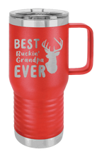 Load image into Gallery viewer, Best Buckin&#39; Grandpa Laser Engraved Mug (Etched)

