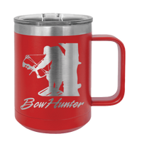 Load image into Gallery viewer, Bow Hunter Laser Engraved Mug (Etched)
