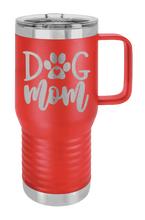 Load image into Gallery viewer, Dog Mom Laser Engraved Mug (Etched)

