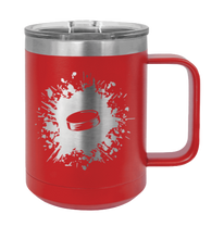 Load image into Gallery viewer, Hockey Laser Engraved Mug (Etched)
