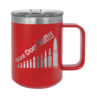 Load image into Gallery viewer, Size Does Matter Laser Engraved Mug (Etched)
