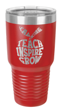 Load image into Gallery viewer, Teacher Laser Engraved Tumbler (Etched)
