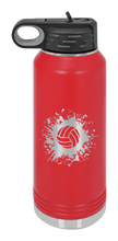 Load image into Gallery viewer, Volleyball Laser Engraved Water Bottle (Etched)
