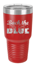 Load image into Gallery viewer, Back the Blue Laser Engrave Tumbler (Etched)
