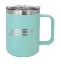 Load image into Gallery viewer, Tennessee Flag Laser Engraved Mug (Etched)
