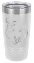 Load image into Gallery viewer, Buck Doe Love Laser Engraved Tumbler (Etched)
