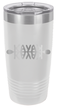 Load image into Gallery viewer, Kayak Laser Engraved Tumbler (Etched)
