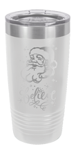 Load image into Gallery viewer, Santa Laser Engraved Tumbler (Etched)

