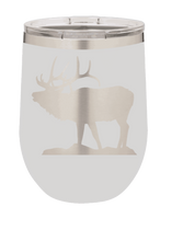 Load image into Gallery viewer, Elk 2 Laser Engraved Wine Tumbler (Etched)
