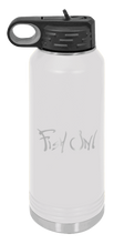 Load image into Gallery viewer, Fish On Laser Engraved Water Bottle (Etched)
